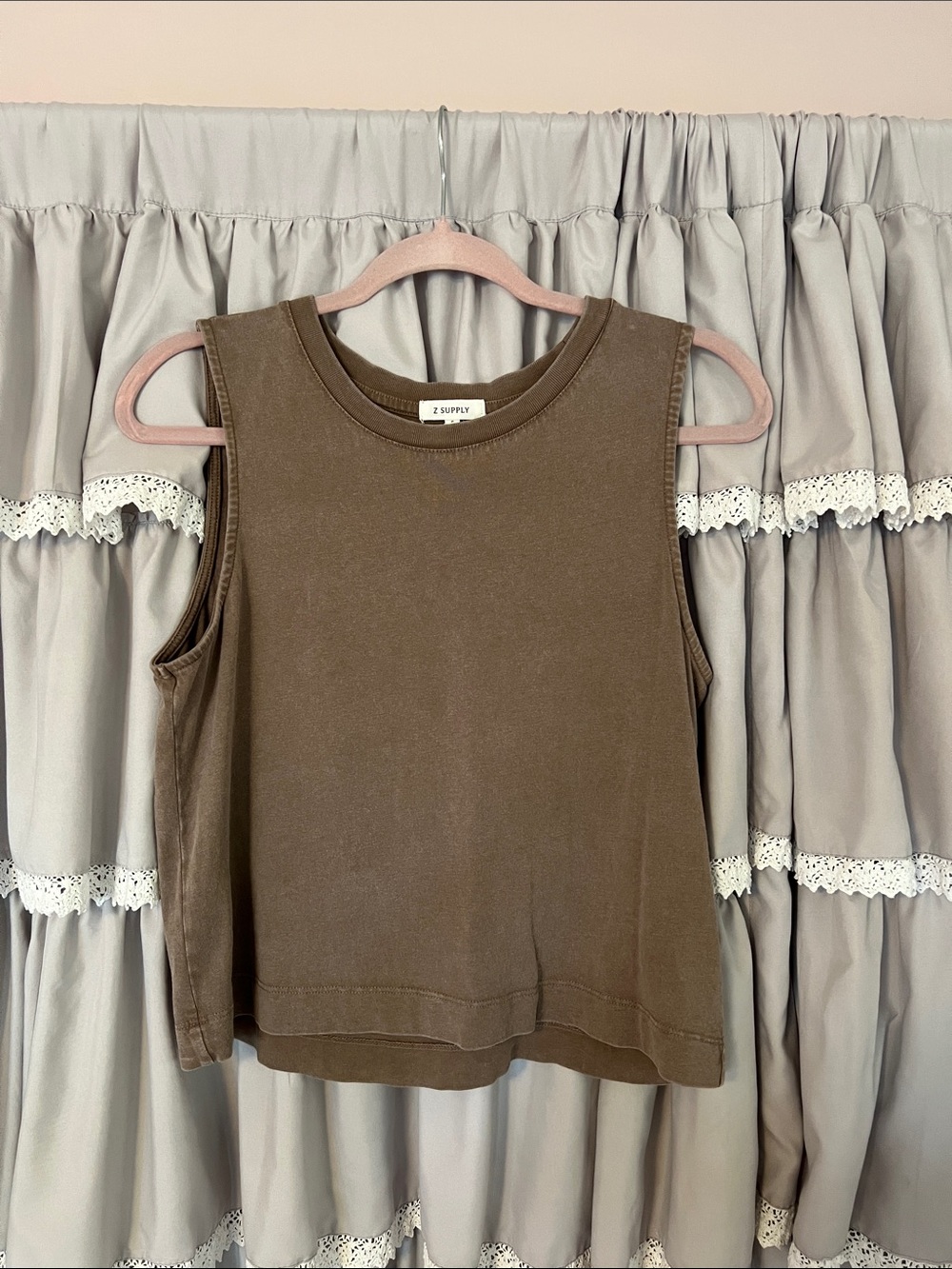 Z Supply Brown Tank Top